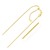 Adjustable Wheat Chain in 14k Yellow Gold (1.00 mm)