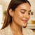 Black Cultured Pearl Stud Earrings in 14k Yellow Gold (6mm)
