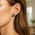 Black Cultured Pearl Stud Earrings in 14k Yellow Gold (6mm)