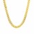 Classic Miami Cuban Solid Chain in 14k Yellow Gold (6.10 mm)