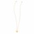 14k Yellow Gold Papillon Butterfly Necklace