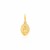 14k Yellow Gold Oval Religious Medal Pendant