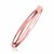 Polished Fancy Dome Bangle in 14k Rose Gold (5.00 mm)