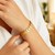Heart Link Bracelet in 14K Yellow Gold 