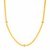 Woven Rope Necklace with Diamond Accents in 14k Yellow Gold