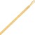Sterling Silver Yellow Gold Plated Imperial Herringbone Chain (2.70 mm)