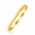 Fancy Childrens Bangle with Diamond Cuts in 14k Yellow Gold (5.50 mm)