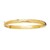 Fancy Childrens Bangle with Diamond Cuts in 14k Yellow Gold (5.50 mm)