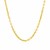 Diamond Cut Cable Link Chain in 14k Yellow Gold (2.3 mm)