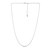 Adjustable Popcorn Chain in 14k White Gold (1.00 mm)