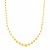 14k Yellow Gold Graduated Beaded Necklace
