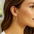 Twist Yellow Gold Hoop Earrings in 14k Gold (25mm)