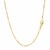 Diamond Cut Bar Links Pendant Chain in 14k Yellow Gold (1.30 mm)