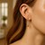 14k Yellow Gold Safety Pin Earrings