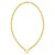 14K Yellow Gold Heart Lock Charm Necklace (5.80 mm)