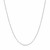 Faceted Cable Link Chain in 14k White Gold (1.20 mm)
