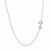 Faceted Cable Link Chain in 14k White Gold (1.20 mm)