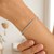 Solid Diamond Cut Rope Bracelet in 14k White Gold  (1.60 mm)