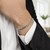 Classic Miami Cuban Solid Bracelet in 14k White Gold  (5.00 mm)