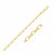 Oval Rolo Bracelet in 14k Yellow Gold  (4.60 mm)