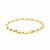 Oval Rolo Bracelet in 14k Yellow Gold  (4.60 mm)