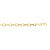Oval Rolo Bracelet in 14k Yellow Gold  (4.60 mm)
