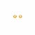 Classic Round Stud Earrings in 10k Yellow Gold (6mm)