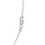 Sterling Silver Rhodium Plated Cable Chain (1.10 mm)