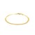 Super Flex Herringbone Anklet in 14k Yellow Gold (1.5mm)