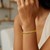 Solid Curb Bracelet in 14k Yellow Gold  (3.60 mm)