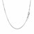 Classic Box Chain in 14k White Gold (0.75 mm)