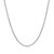 Round Cable Link Chain in 14k White Gold (2.6 mm)