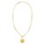 14K Yellow Gold Lucky Forever Heart Necklace