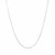 Classic Box Chain in 10k White Gold (0.60 mm)
