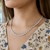 Heart Chain in 14k White Gold (3.00 mm)