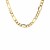 Lite Figaro Chain in 10k Yellow Gold (5.4 mm)