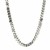 Sterling Silver Rhodium Plated Square Franco Semi Solid Chain (4.30 mm)