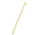 14k Yellow Gold Necklace with Polished Circles