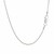 Classic Rhodium Plated Bead Chain in 925 Sterling Silver (1.50 mm)