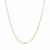 Diamond Cut Cable Link Chain in 14k Yellow Gold (1.1 mm)