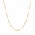 Diamond Cut Cable Link Chain in 14k Yellow Gold (1.10 mm)