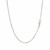 14k White Gold 20 inch Lariat Necklace with Diamonds