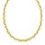 14K Yellow Gold Faceted Octagonal Link Chain Necklace (8.10 mm)