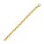 14K Yellow Gold Faceted Octagonal Link Chain Necklace (8.10 mm)