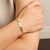 ID Bracelet with Double Rope Chain in 14k Yellow Gold (3.00 mm)