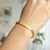 ID Bracelet with Double Rope Chain in 14k Yellow Gold (3.00 mm)