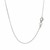 Diamond Cut Cable Link Chain in 10k White Gold (0.87 mm)