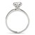 14k White Gold Prong Set Round Diamond Engagement Ring (2 cttw)
