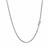 Sterling Silver Rhodium Plated Wheat Chain (1.5 mm)