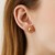 Round Stud Style Earrings in 14k Yellow Gold (8mm)